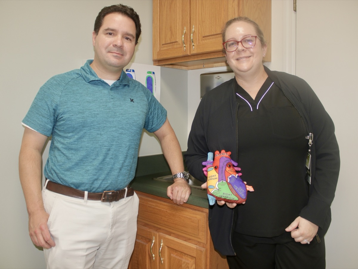 Dr. Marc Veneziano and Dr. Megan Smith are the two primary cardiologists operating Georgia Heart in Hiawassee and Blairsville. Photo by Brittany Holbrooks