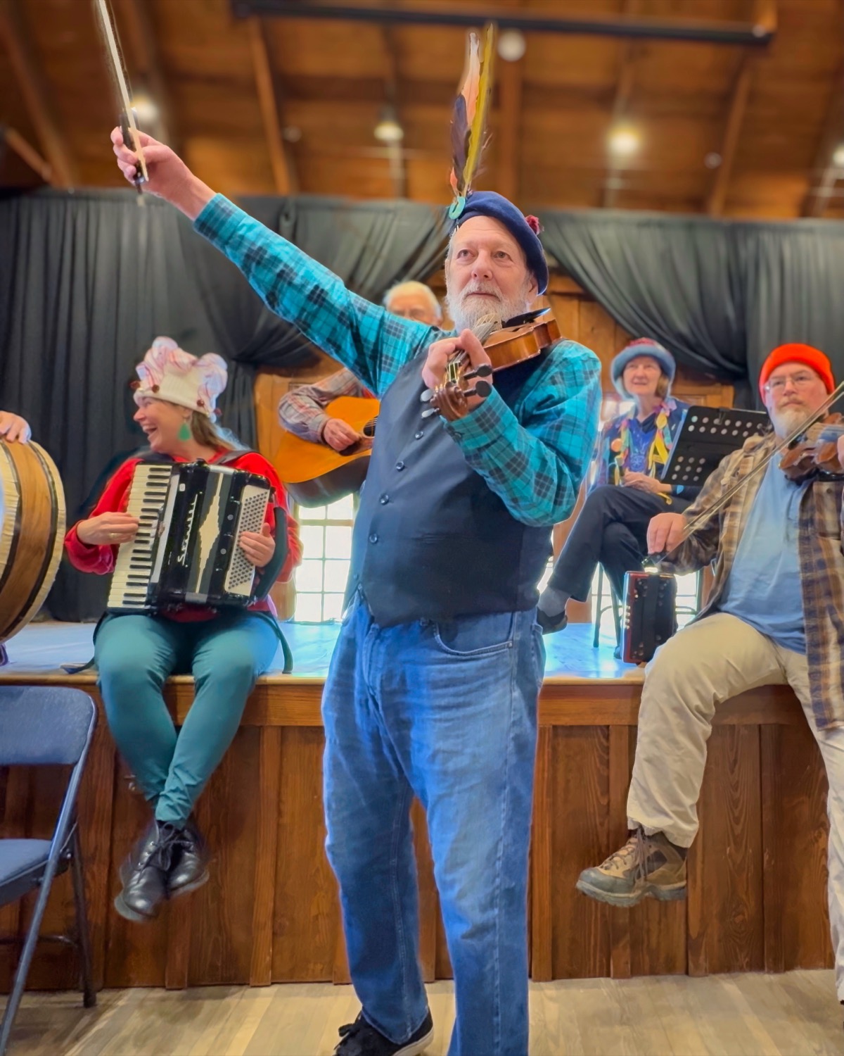 A scene from the new documentary on Jan Davidson’s life and legacy at the John C. Campbell Folk School. Courtesy of Harrison Keely