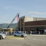 Union County Schools partnered with the Blairsville-Union County Chamber of Commerce and community leaders for a solemn 9/11 reflection on Friday. Photo by Brittany Holbrooks