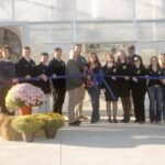 Students with Union County Future Farmers of America are grateful for the many new educational opportunities they will receive thanks to the installation of a new greenhouse at the Agriscience Center. Photo by Brittany Holbrooks