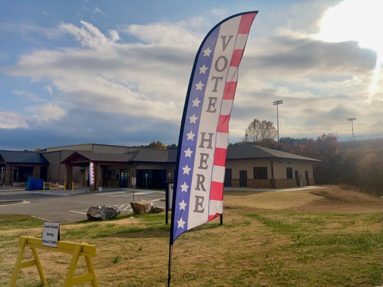 The Union County Voting Center is the place to be during in-person early voting, which started this week. Photo by Shawn Jarrard
