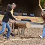Log Sawin’ is just one of the many free Sorghum Games to be enjoyed at the Annual Sorghum in the Mountains Festival, heading to Meeks Park for two weekends as always starting Saturday.