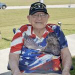 World War II Veteran Dale Noble, 100, attended the Wings of Freedom Foundation Tribute to Heroes annual event honoring POW/MIA service members. Photo by Brittany Holbrooks
