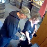 This is a still frame from the video that captured out-of-town shoplifters stealing from a vendor at the Blairsville Pickers Barn last month. UCSO has identified them and issued warrants for their arrests.